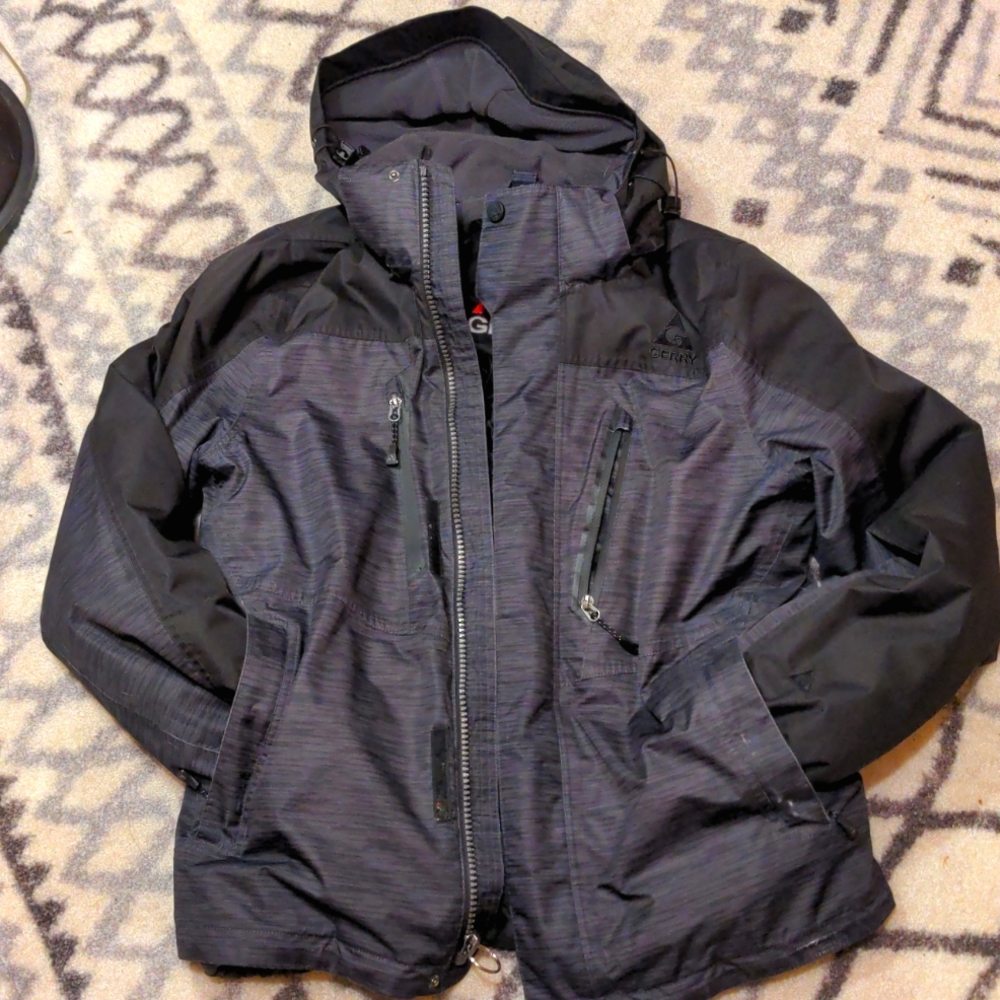 Gerry size M Black/Grey 3-1 coat